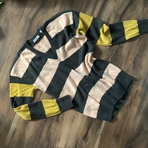 😍Equipment Long Sleeve Comfort-Fit Casual Striped Cashmere/ Silk Sweater😍